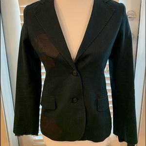 AUTH Libertine Leaf Print Blazer